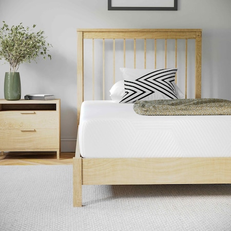 Flash Furniture 8" Twin Cooling Green Tea Memory Foam Mattress CL-MF101-8-T-GG